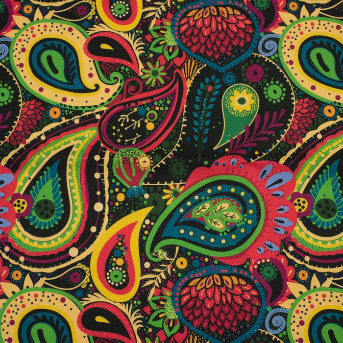 Paisley pattern no. 7 - Waterproof woven fabric