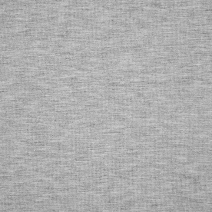 KUS - M-01 MELÍR SVĚTLÉ ŠEDÝ - teplákovina s elastanem