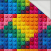 NEON BLOCKS WZ.1 - French Terry mit Elasthan