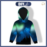KID'S HOODIE (ALEX) - NIGHT SKY - sewing set (98/104)