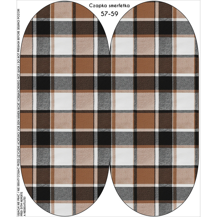 "Beanie" Mütze - KARO MS. 29 - 57-59