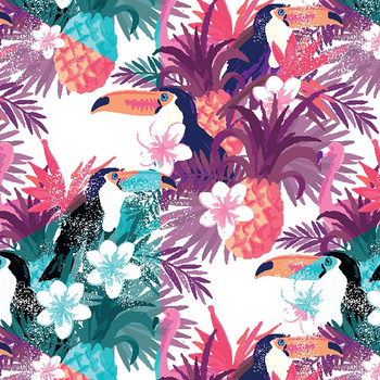 TOUCANS - single jersey with elastane TE210