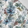 WINTER FLOWERS WZ.3 - schnelltrocknende Webware