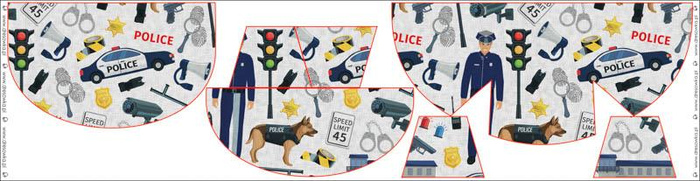 HIP BAG - POLICE (HOBBIES AND JOBS) - big