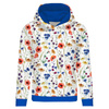 BLUZA DAMSKA (POLA) CLASSIC Z KAPTUREM - POLNE KWIATY - dzianina pętelkowa XXXL