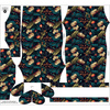 ŠATY "CARMEN" - FLOWERS wz.22 - krep XS