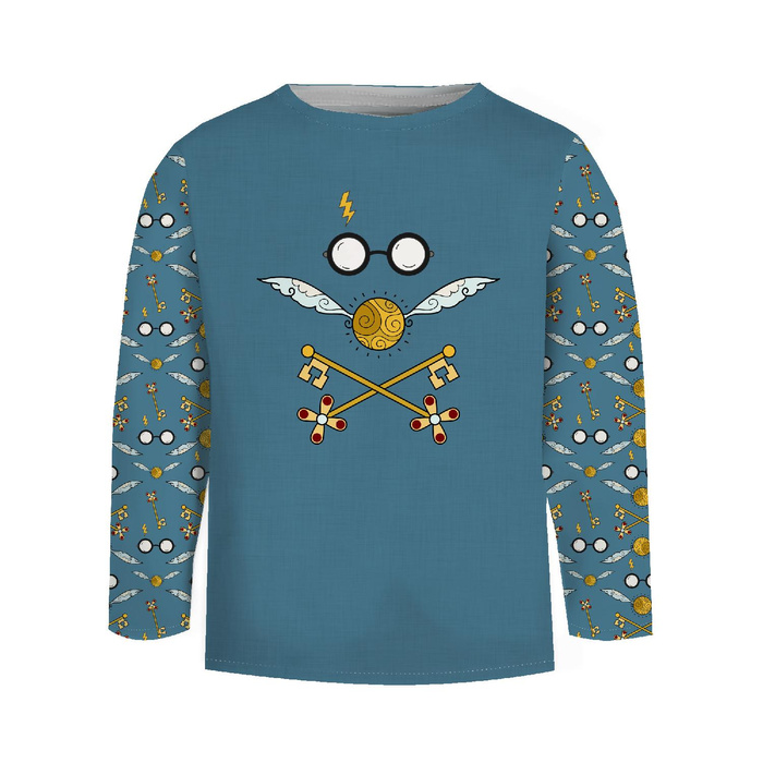 LONGSLEEVE - ZAUBER MIX (ZAUBERSCHULE) - Single Jersey (122/128)