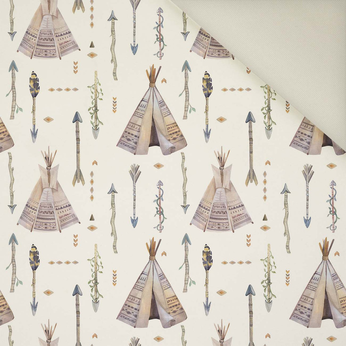 INDIAN / tipi - Polster- Velours