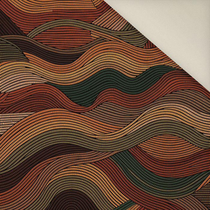 RETRO GEOMETRIC WZ. 22 - Potahový velur