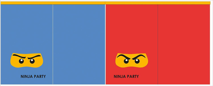 Geschenkbeutel - NINJA m. 2 - groß