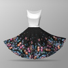 BUTTERFLY PAT. 2 - circle skirt panel D