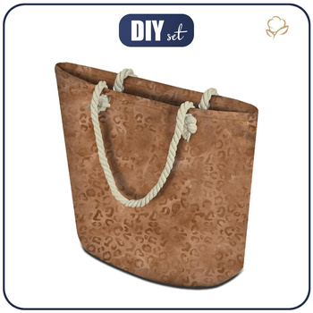 SHOPPER - SPRENKEL / braun - Nähset