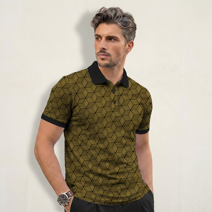 GEOMETRIC MINIMAL WZ. 14 - lycra 300g