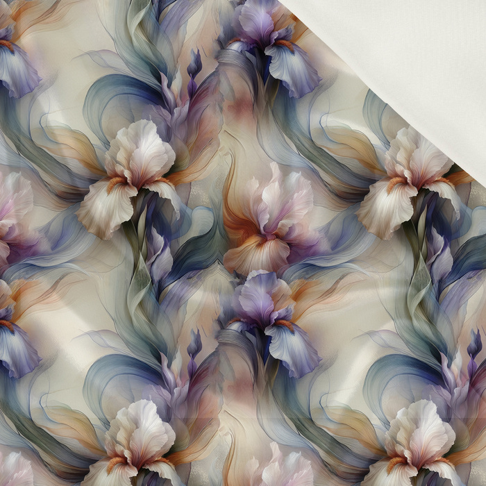 PASTEL FLOWERS WZ. 31 - Satin
