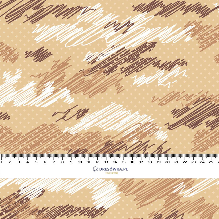 CAMOUFLAGE - Kritzelei / senf - Softshell