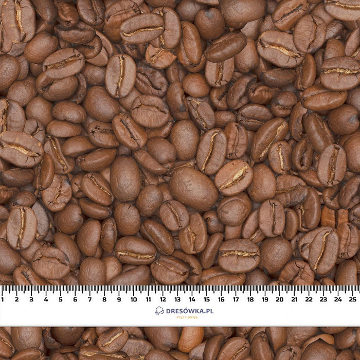 KAFFEEBOHNEN/ Mocha Mousse  - Webware für Tischdecken