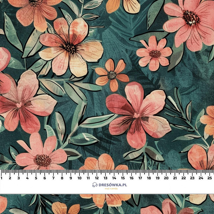 AUTUMN FLOWERS  PAT. 1 ( EMERALD )
