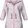 KIDS PARKA (ARIEL) - UNICORNS AND FLOWERS pat. 2 (WONDERLAND) - softshell