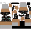 WOMEN’S BOMBER JACKET (KAMA) - FOLK FLORAL / BLOCKS - sewing set XXL