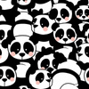 PANDAS / rosa - Softshell