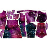 KIDS JACKET DINO (ZOE) - WATERCOLOR GALAXY PAT. 8 - sewing set (98/104)