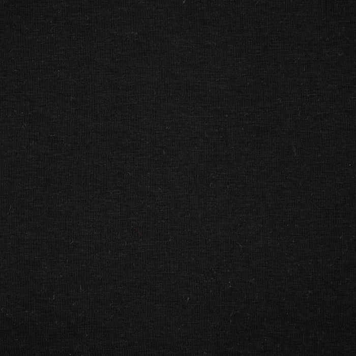 Single Jersey mit Elasthan 210g - SCHWARZ (D-16)