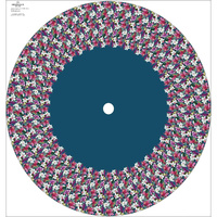 EXOTIC ORCHIDS PAT. 1 - circle skirt panel D