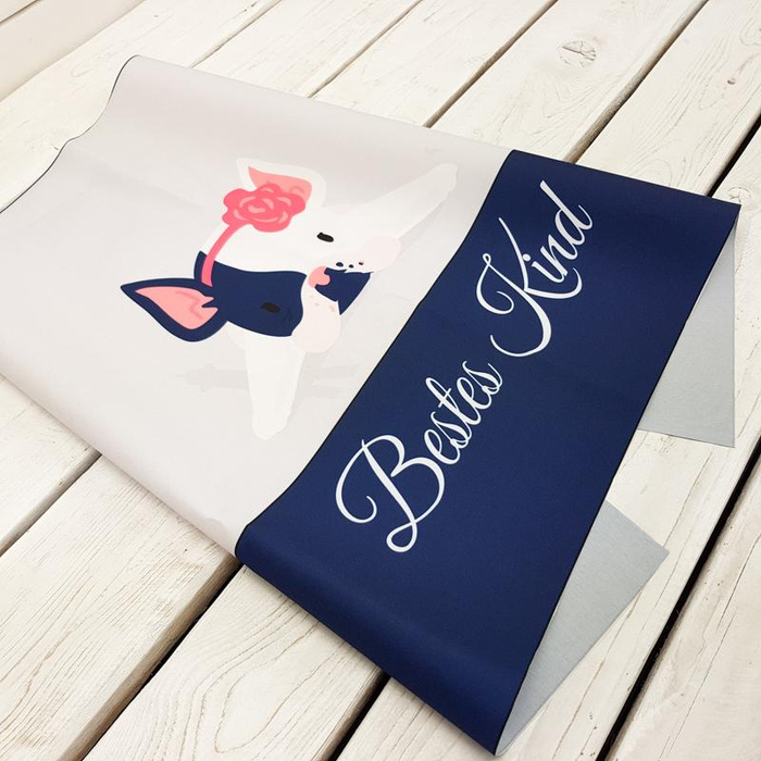 DOG WITH HEADBAND - panel Waterproof woven fabric DE