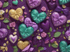 VALENTINE'S DAY 3 - tkanina bawełniana