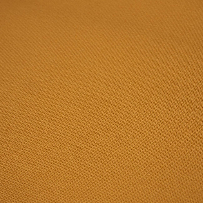 D-09 MUSTARD - looped knitwear with elastan 