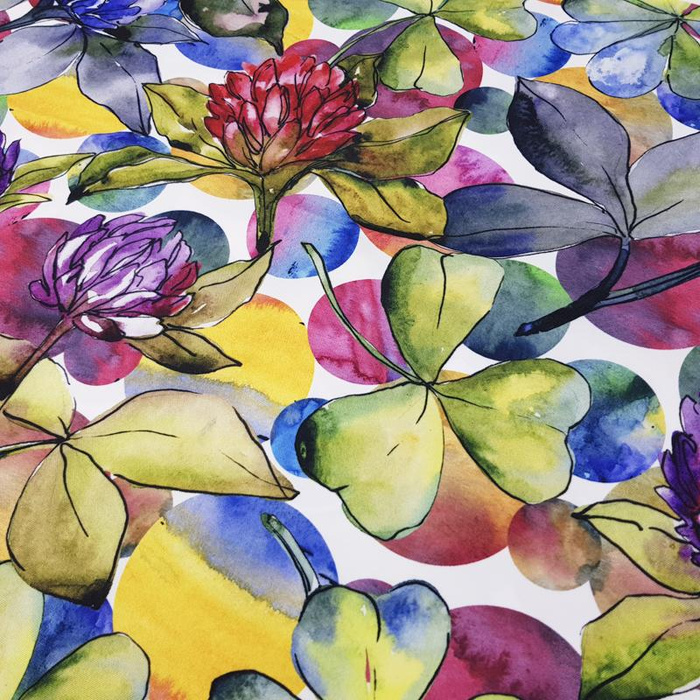 AQUARELL KLEE - Wasserabweisende Webware