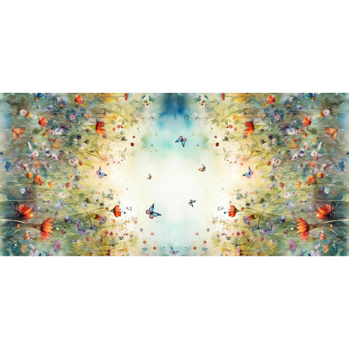 MAGIC MEADOW PAT. 1 - Woven Fabric for tablecloths