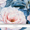 PASTEL FLOWERS WZ.14 - lekka dzianina drapana