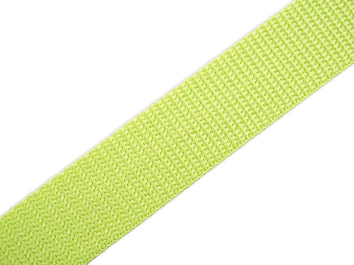 Gurtband 25mm - lime