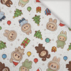 Creepy Cute Christmas WZ.2 - Woven Fabric for tablecloths