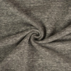 50cm - GRAY MELANGE - Hydrophobic cotton loop knit fabric 300g
