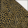 Black & Gold Glamour wz.3 - brushed knitwear with elastane ITY