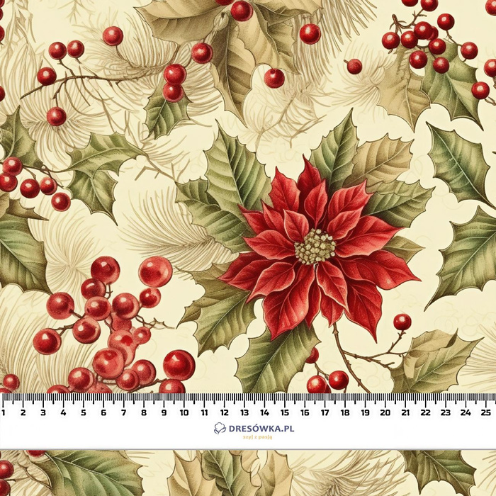 Vintage Christmas wz.16 - Baumwoll Webware