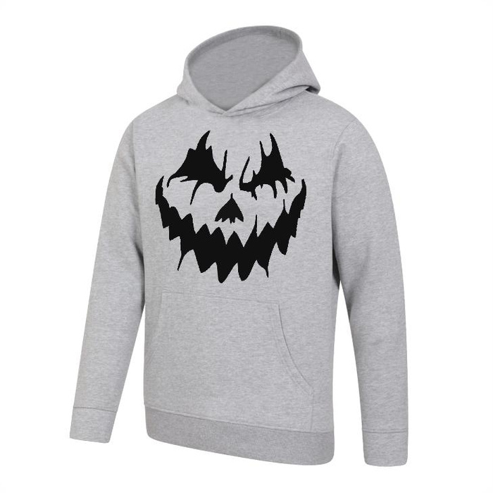 MEN’S HOODIE (COLORADO) - HALLOWEEN PUMPKIN FACE - sewing set L