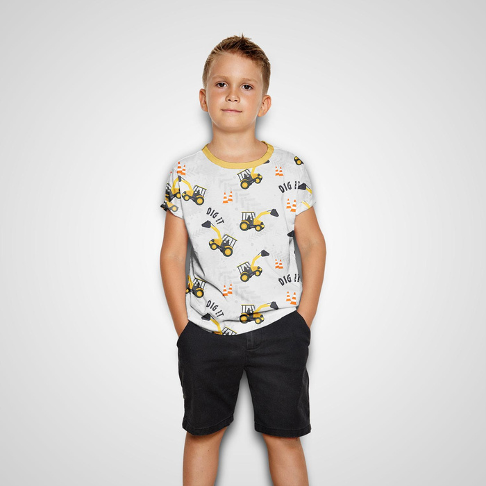 DIGGER - Cotton woven fabric