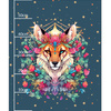 ANIMALS MANDALA wz.8 - panel (60cm x 50cm) Panama 220g