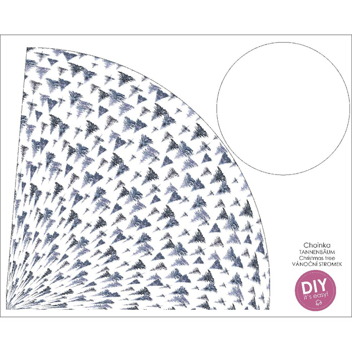 CHOINKA - NIEBIESKIE CHOINKI - DIY IT’S EASY