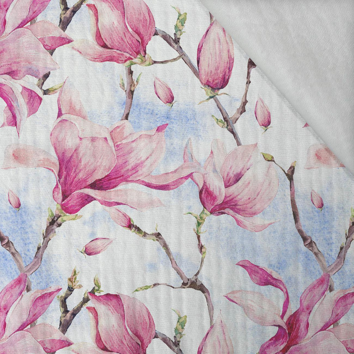 MAGNOLIE (PINK) - Mušelín bavlněný