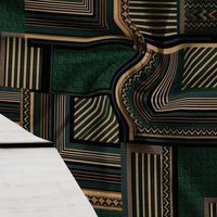 RETRO GEOMETRIC WZ. 17 - Crepe