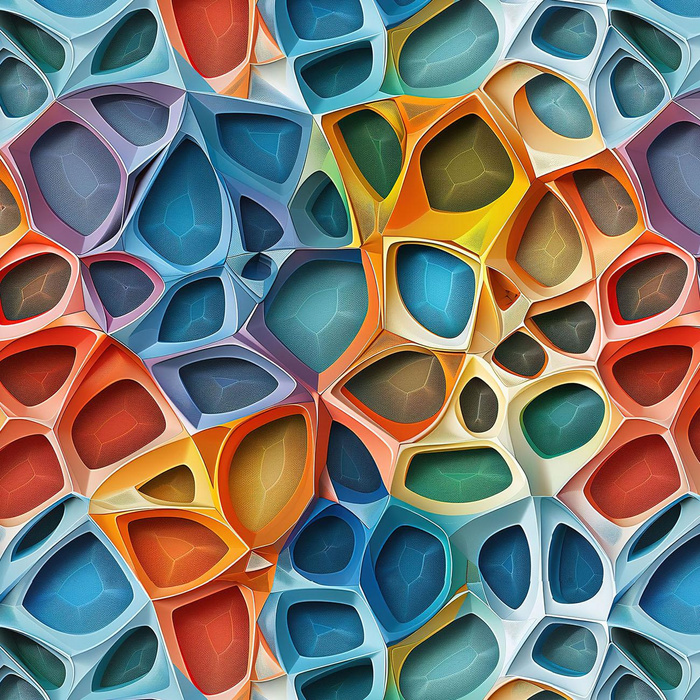 ABSTRACTION WZ.36- Polster- Velours