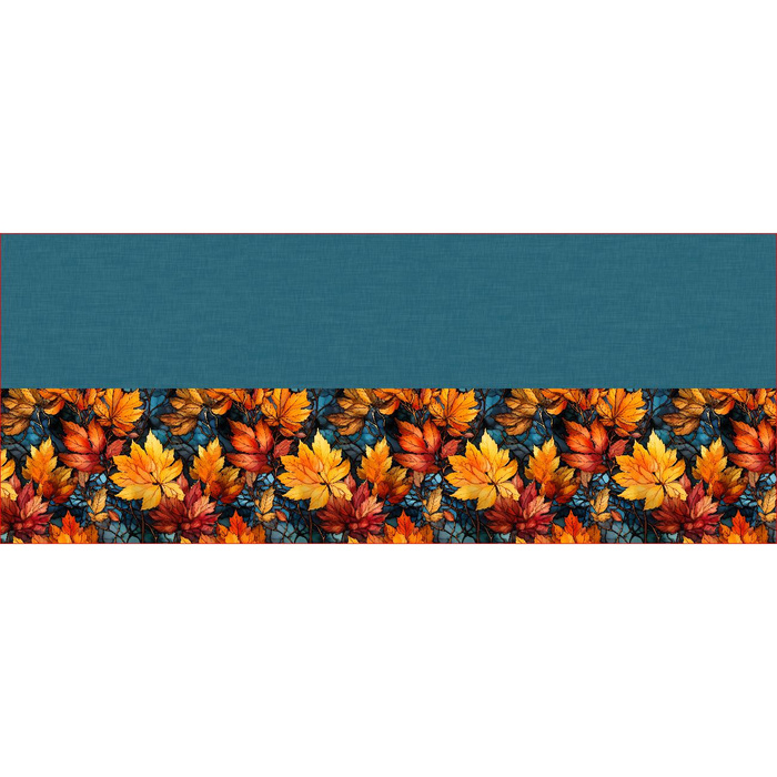 BUTTON SCARF - autumn time wz.8 - sewing set