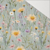FLOWERS MEADOW WZ. 6 - Hydrophobic brushed knit