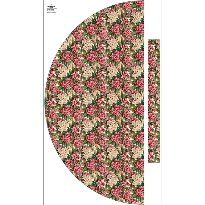 panel kalhot "MAXI"/ Flowers vz.43