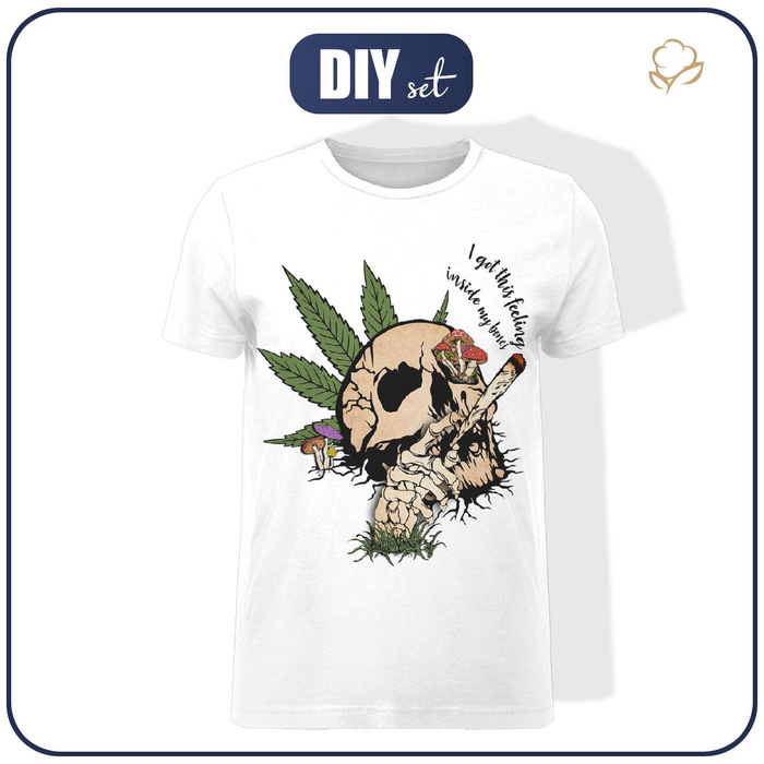 PÁNSKÉ TRIČKO - SNĚHOVÉ VLOČKY vz. 4 (ZIMA VE MĚSTĚ) - single jersey XL