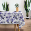 FEATHERS (Very Peri) - Cotton muslin
